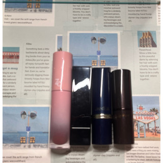 Kate怪獸唇膏14可望日光 Za03黑糖蜜慄 MediaOR-7潤唇膏 Lippure tinted 03潤唇膏