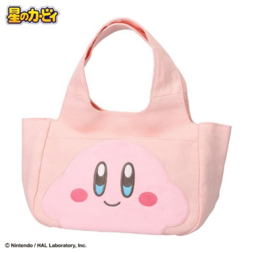 ＜現貨＞ 星之卡比包包 卡比提袋 卡比提袋包 卡比帆布包 卡比手提包 日本卡比包包 星之卡比包包 卡比聯名款包包