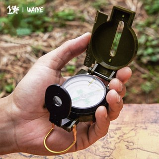 戶外求生指北針 歪野 指南針 登山指南針 戰術工具 求生工具 野外求生 登山裝備 登山【FF091】99750走走去旅行