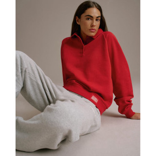 🇺🇸現貨秒出🇺🇸Adanola 紅色polo衫 XS Kendall Jenner 代言 新年正紅色