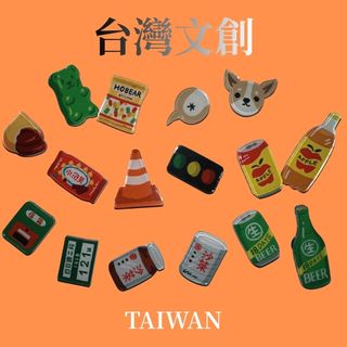 台灣文化系列洞洞鞋釦-2入