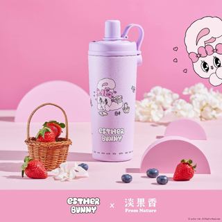 淡果香 x Esther Bunny艾絲樂小兔 暖暖杯 800 ml