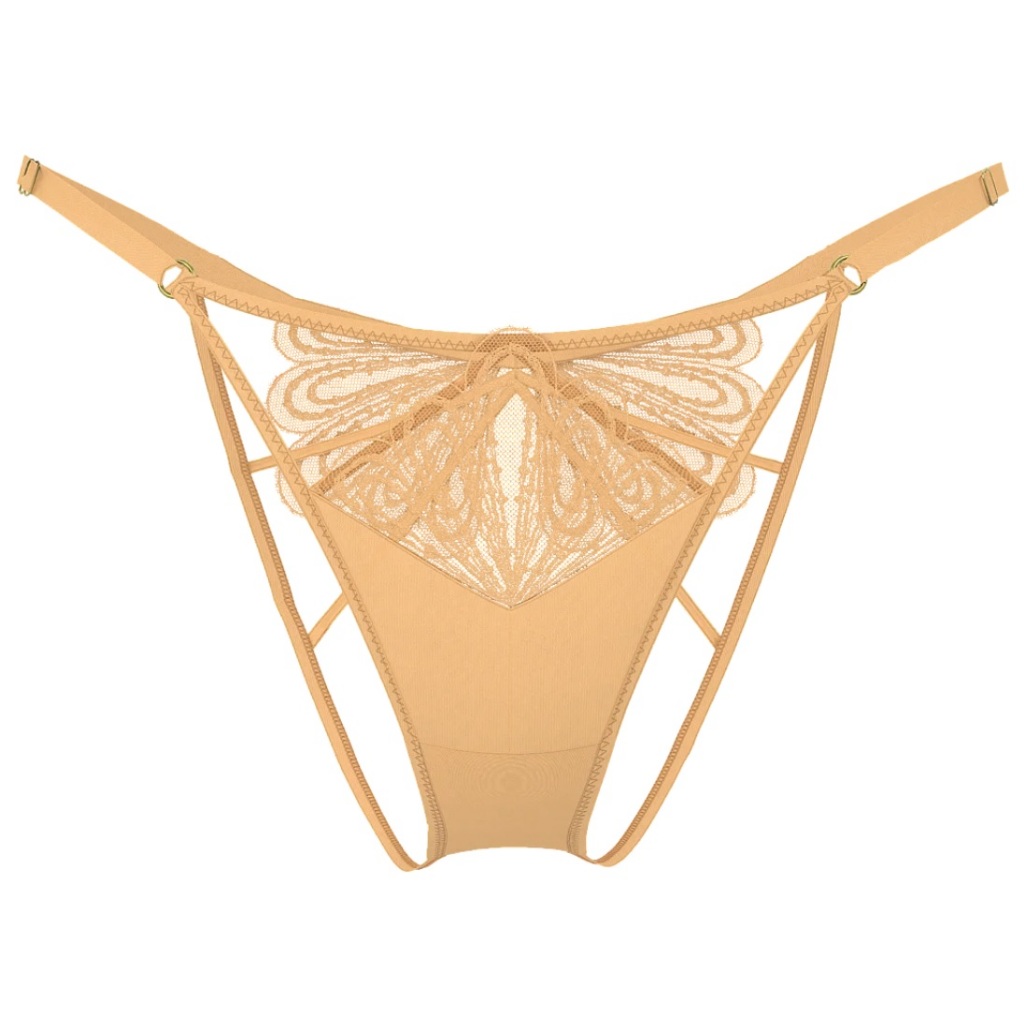 💕Y&M的雜貨舖💕美國🇺🇸Victoria’s Secret維多利亞的秘密《Showgirl 刺繡可調式巴西內褲L號》