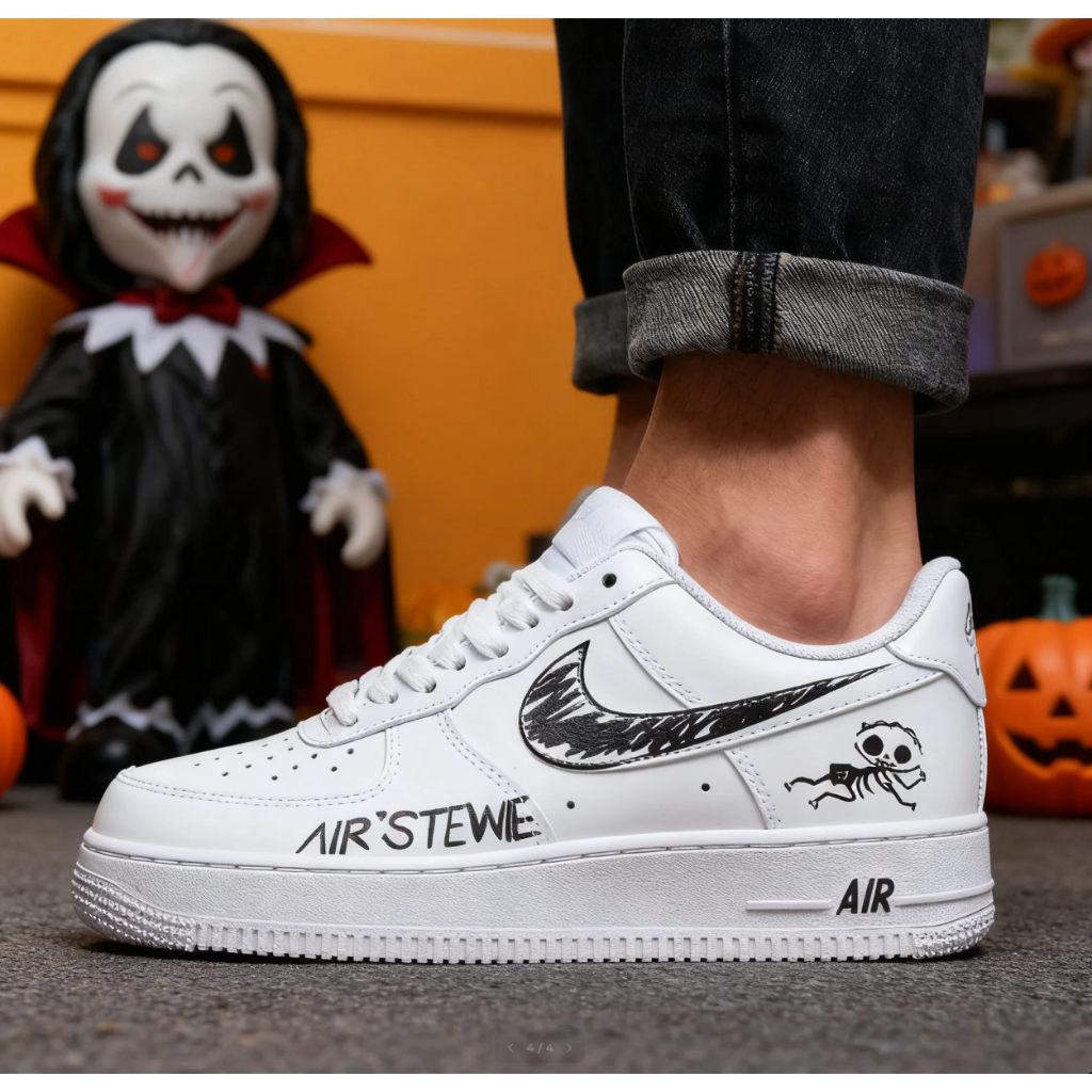 🎯輕氧 Nike Air Force 1 Low 07 休閑鞋 板鞋 客製款 二次元主題 搗蛋鬼 空軍一號  海外客製