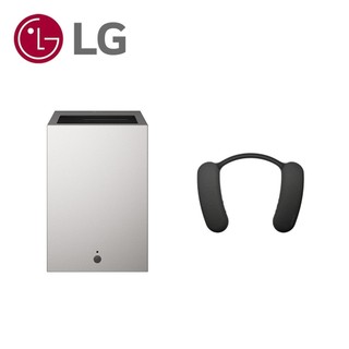 (沉浸式體驗組合)LG樂金 PU615U 微型投影機 超短焦4K 小銀河Ultra 搭配HT-AN7頸掛式揚聲器