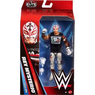 ☆阿Su倉庫☆WWE摔角 Rey Mysterio Elite 124 超人氣巨星619精華版人偶附偶衣 新款熱賣中