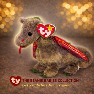 美國豆豆娃TY 龍娃娃 Beanie Babies｜Original 奇幻造型 收藏公仔