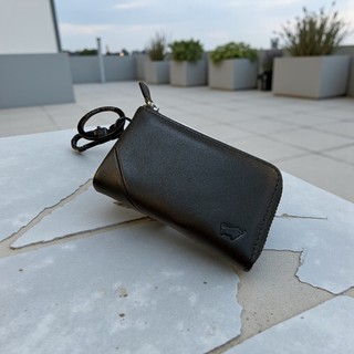 【寧寧精品】台中35年皮件店 BRAUN BUFFEL 德國小金牛鑰匙圈及鑰匙套 牛皮零錢包 男用真皮鑰匙包 R004