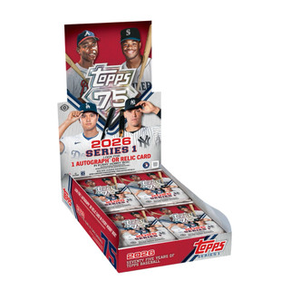 ［已售完］ 2026 Topps Series 1 Baseball - Hobby Box 保一簽或用品卡