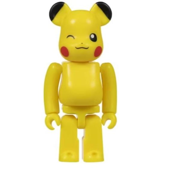 正版be@rbrick皮卡丘 be@rbrick皮卡丘 皮卡丘 正版皮卡丘 皮卡丘周邊 庫柏力克熊皮卡丘 皮卡丘公仔