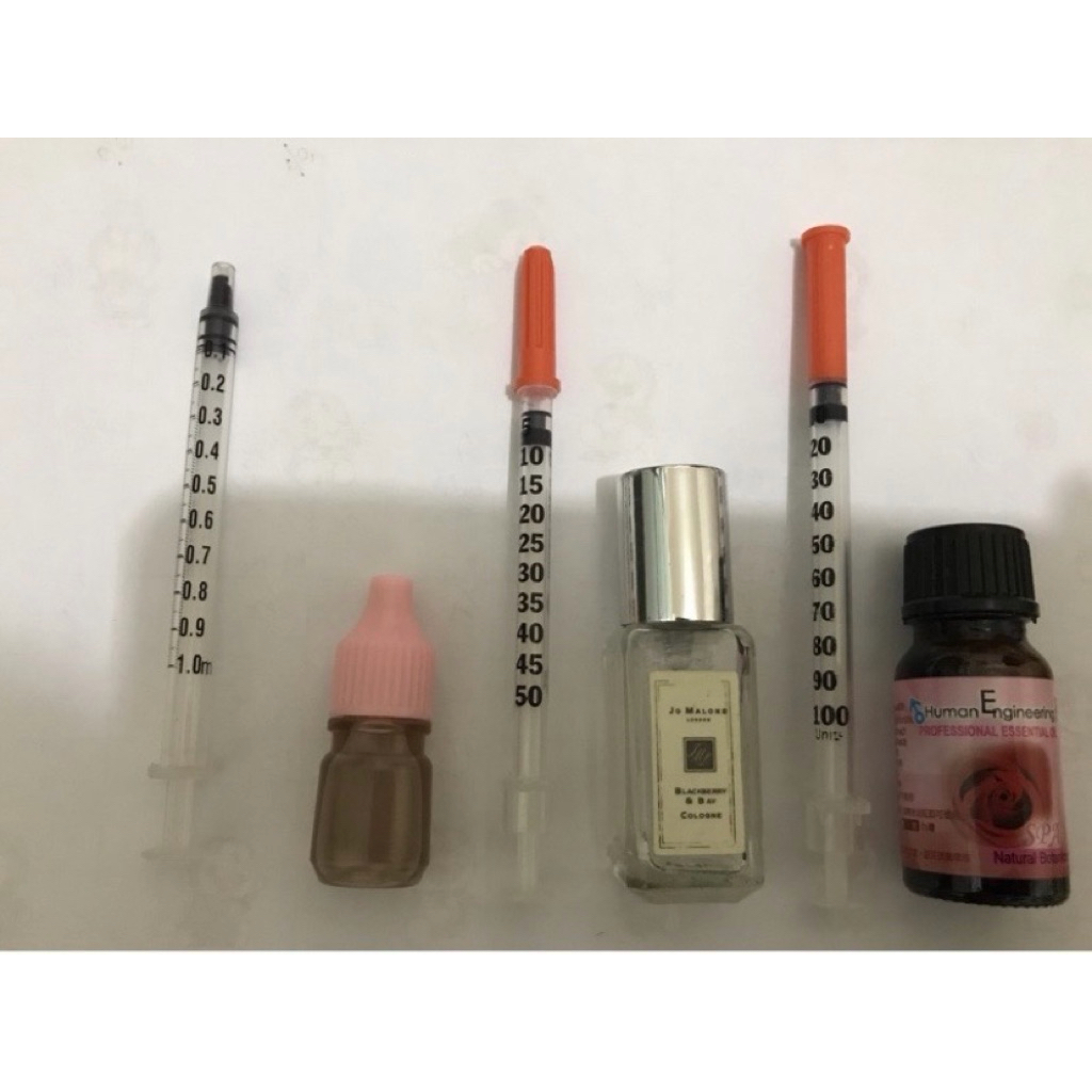 BD客訂專用工業用 針孔精油擴香瓶 加印表機墨水 喂小寵物（非專用胰島素針）
