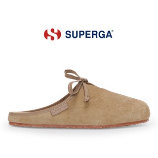 SUPERGA 女鞋 穆勒鞋 懶人鞋 2445 系列 麂皮 休閒 卡其色 S31615W-AP4
