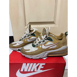 Nike Air max 270 react us 卡其 土黃 奶茶 焦糖 AO4971700/25cm
