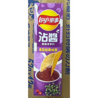 樂事意合包輕雪鹽口味-青花椒風味/燒番麥風味/糖醋風味/莎莎風味醬洋芋片組合包85g/盒