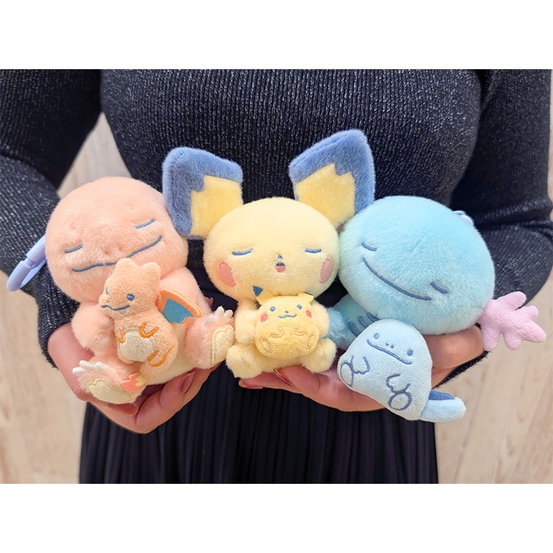 【日本中心限定】現貨 日版 皮丘 烏波 小火龍 布偶吊飾 白日夢系列 寶可夢中心 寶可夢 沼王 噴火龍 皮卡丘