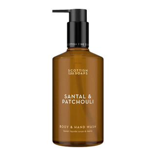 Scottish Fine Soaps 檀木廣藿香 香水沐浴露（保濕控油沐浴乳 男性男生香氛沐浴膠 敏感肌身體舒敏沐浴精
