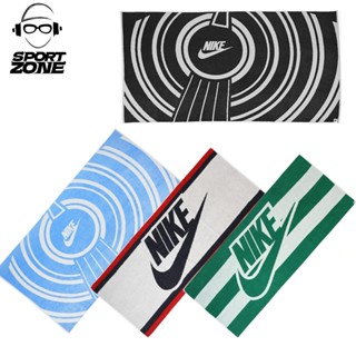 NIKE CLUB 沙灘浴巾 183cm浴巾 純棉浴巾 海灘毛巾 復古大海灘巾 大LOGO N101112