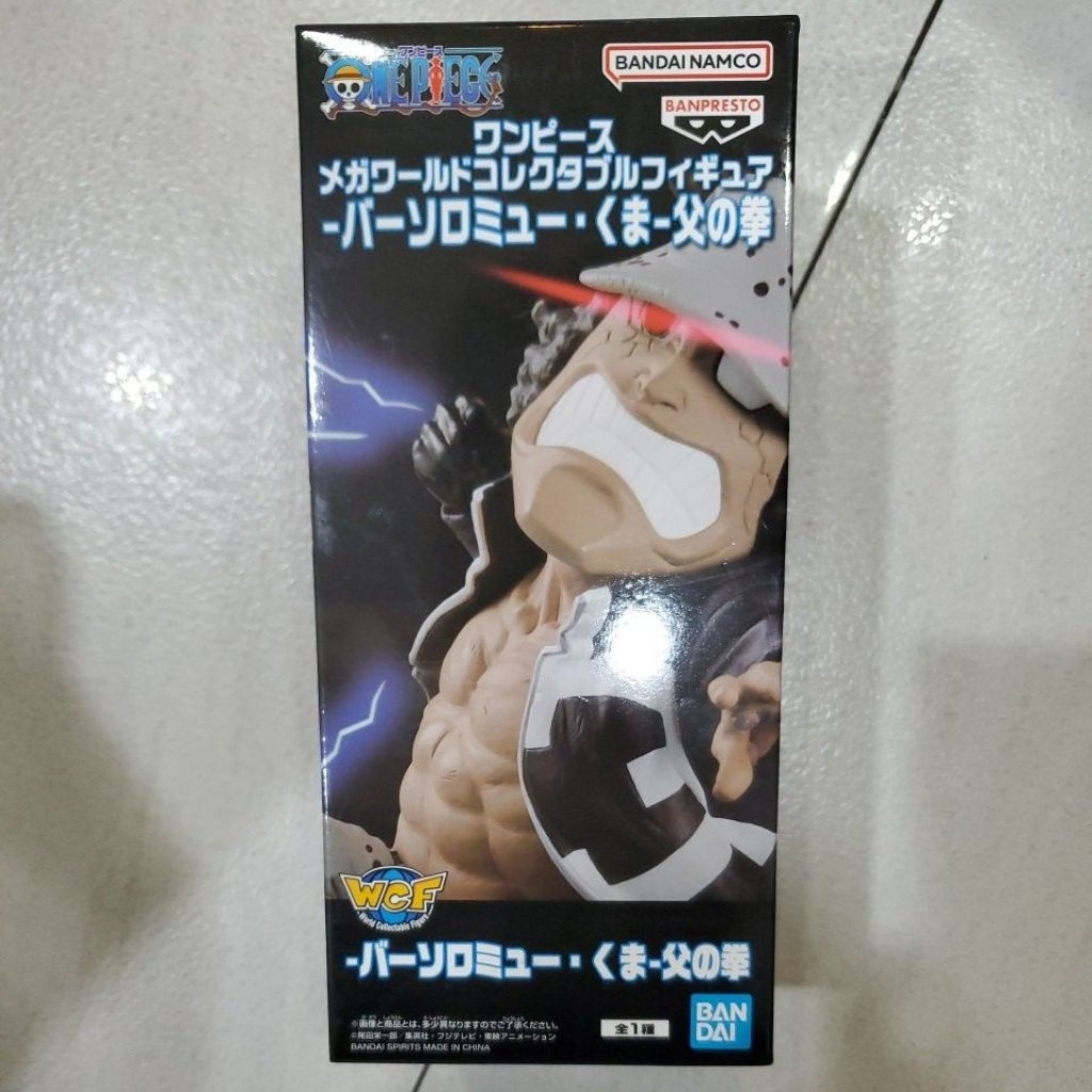 c 全新 日版 景品 BANPRESTO 海賊王 WCF MEGA 巴索羅繆·大熊 大熊 父親之拳 公仔 模型