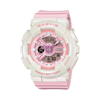 【CASIO 卡西歐】BABY-G 柔和色調 甜美時尚 粉色 BA-110PD-4A 43.4mm