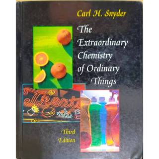 The Extraordinary Chemistry of Ordinary Things 平凡事物中的非凡化學
