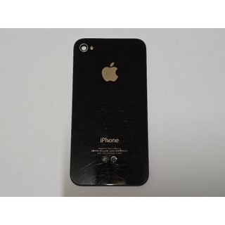 手機零件 蘋果 Apple iPhone 4S 背蓋 黑 陸版 拆機零件