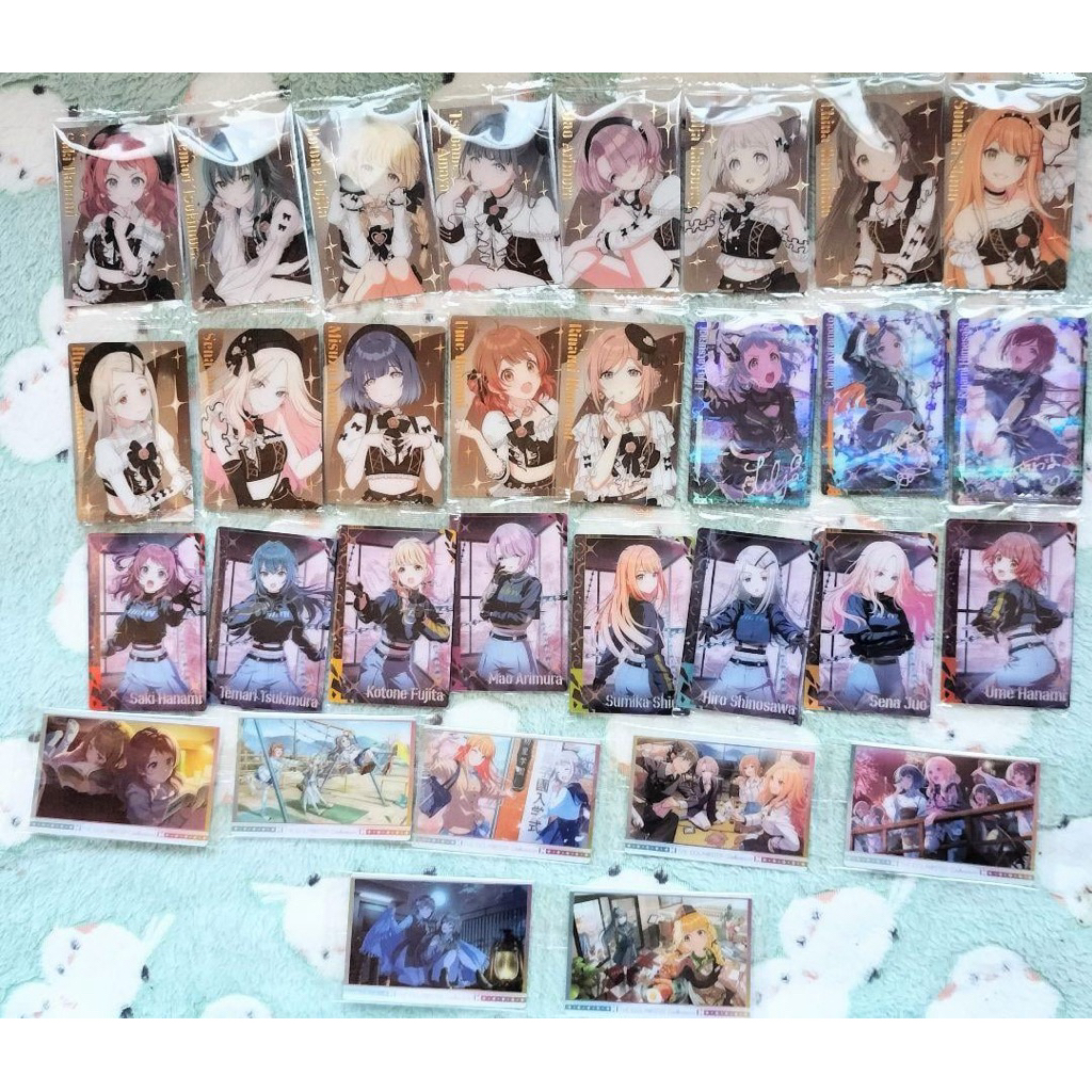 「完整一套」偶像大師 學園偶像大師 餅卡 威化餅 第一彈 第二彈 第三彈