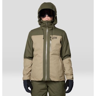 王子滑雪|Mountain Hardwear|Firefall™ Trifecta女款雪衣/松綠灰褐