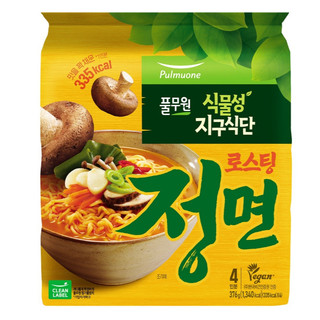 🥬植物五辛素🥬 韓國 풀물원 Pulmuone 素食拉麵 五辛素 素食泡麵 蔬菜拉麵 綠包 蔬食拉麵 純素 素食