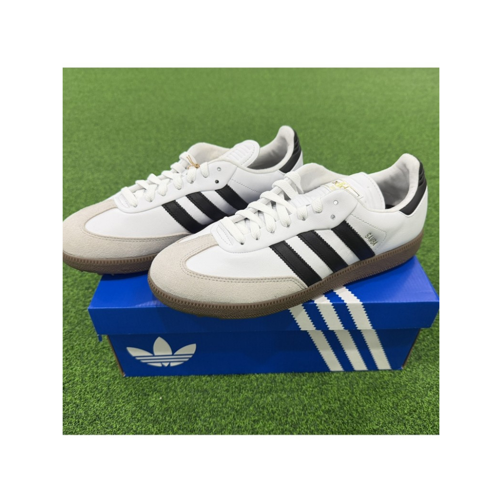 [CHREZ] Adidas Samba Golf 高爾夫鞋 男女同款 黑白 麂皮
