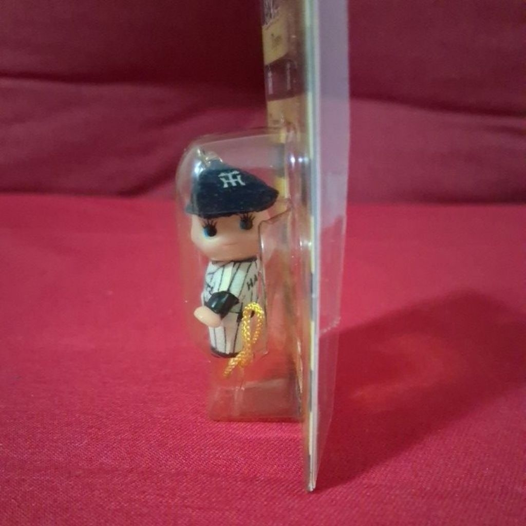 早期 日本帶回 Q比 q比 丘比 阪神 棒球 虎隊聯名 娃娃 吊飾掛飾 裝飾品 公仔 絕版珍藏 魔法找回憶