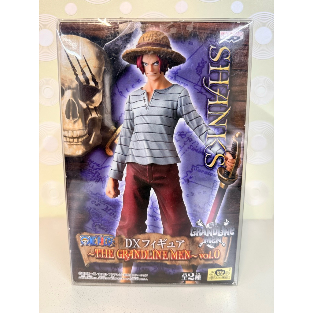 DX 紅髮傑克 金證 日版THE GRANDLINE MEN 紅髮 傑克 香克斯