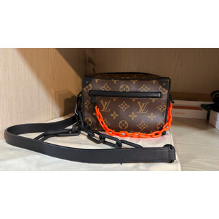 二手極新 LV MINI SOFT TRUNK 8角無傷已貼膜