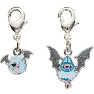 全新現貨 日本寶可夢中心 PokémonCenter 滾滾蝙蝠 心蝙蝠 金屬吊飾