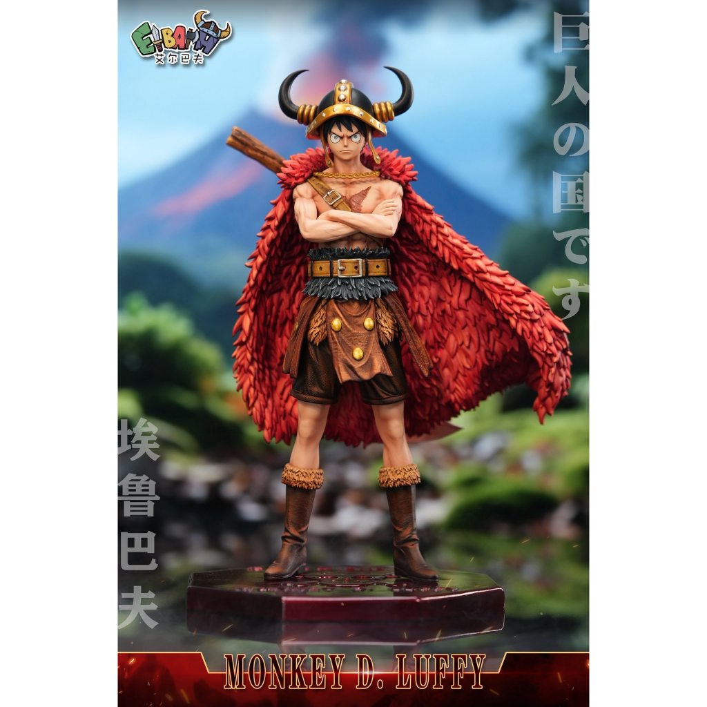 GK預購 Elbaph 工作室 海賊王 艾爾巴夫 巨人島 路飛 稚熱gk公仔模型 AB18708