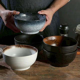 【TABLEWARE】現貨2天出貨▾器皿專售 6英吋陶瓷螺紋碗 陶瓷碗 飯碗 湯碗 日式飯碗 陶瓷飯碗