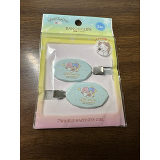 日本正版～*三麗鷗 Little Twin Stars ⭐️雙子星無痕髮夾 髮夾 髮夾 髮飾 瀏海夾 kikilala