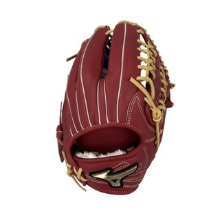 【JABOW運動生活館】MIZUNO GE 成人棒球手套 外野T網擋 12.8吋 酒紅色 1AJGR34407 6680