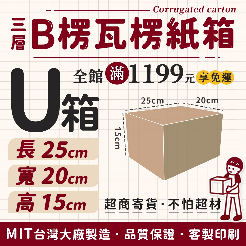 🏆️台灣製造 無印風 紙箱 台灣工廠 B楞 B浪 瓦楞紙箱 大紙箱 小紙箱 包裝紙箱 超取紙箱 包材 小物包裝 電商專用
