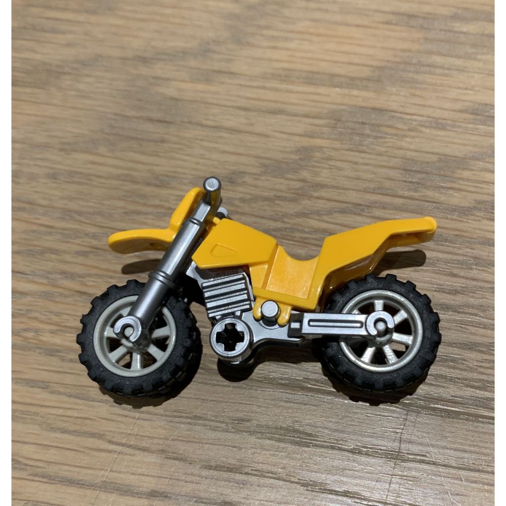 二手 樂高 LEGO 黃色 機車 越野車