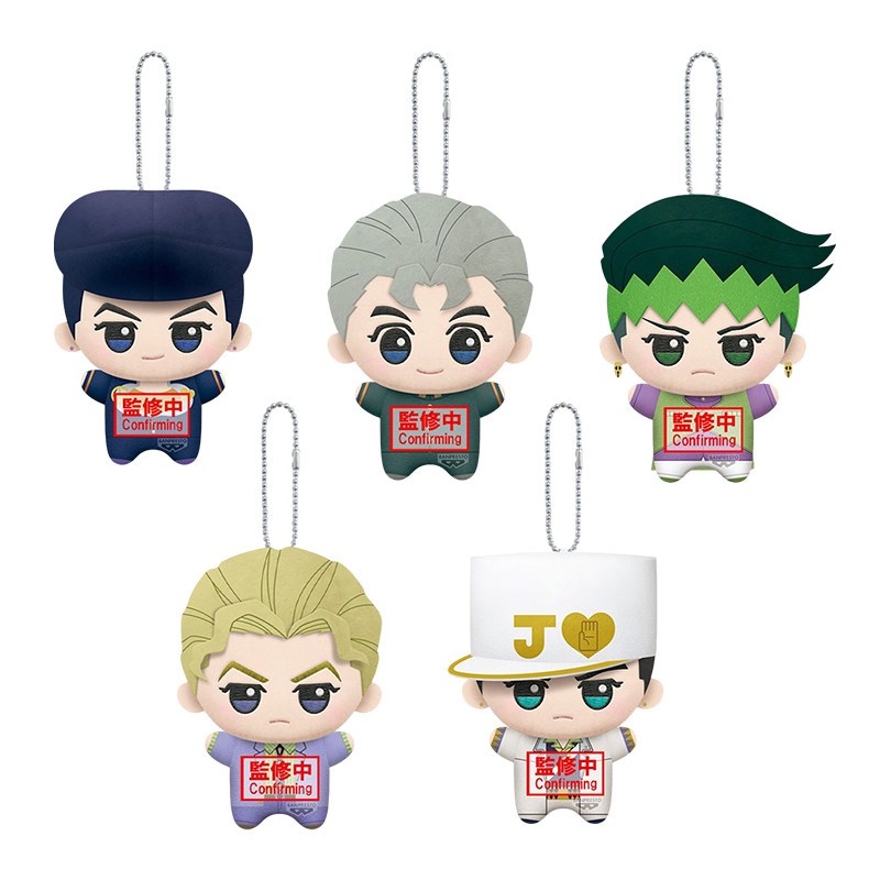 新品動漫周邊🌈萬代 JOJO的奇妙冒險不滅磚石系列小小谷努咪🌈可愛毛絨努努體玩偶掛件  JOJO的奇妙冒險周邊 互換禮物