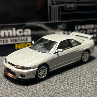 【tlv】TOMYTEC LV-N308b 日產Nissan GT-R R33紐柏林計時賽GTR銀色TOMICA NEO