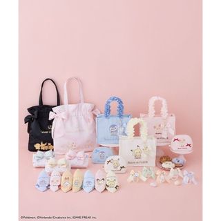 【現貨】Maison de FLEUR 寶可夢 合作款 妙喵款 收納包 手機吊飾 周邊