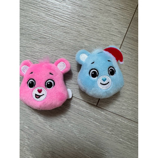 全新 彩虹熊 Care Bears 聖誕樹別針、植絨公仔吊飾
