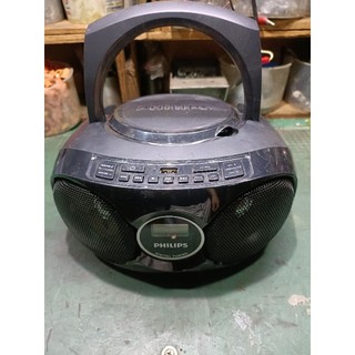 中古機 CD無法播放 MP3收音機正常 PHILIPS 飛利浦 AZ318B 手提 USB/CD音響