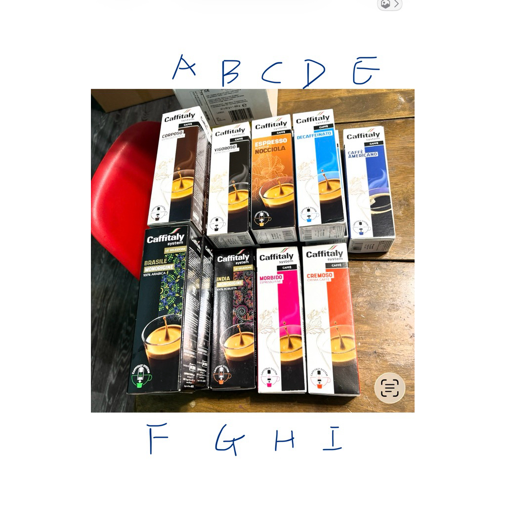 伯朗膠囊_適用Caffitaly機器，14條出清價，公司買了膠囊後機器壞了，改買其他牌機器