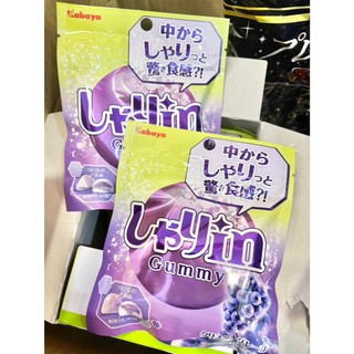 ☆新品現貨區2604☆✈️日本空運來台✈️🤩CT搶先賣商品🤩卡巴 Kabaya 驚喜食感 QQ 軟糖 葡萄 白桃 風味