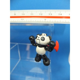 PANDA-Z 熊貓鐵金剛 小吊飾公仔