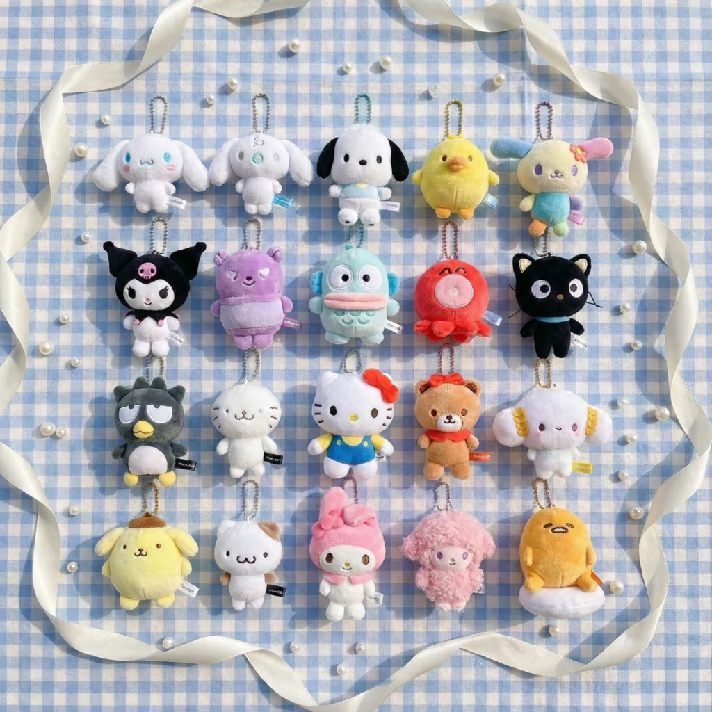 🇯🇵現貨-快速出貨🇯🇵日本三麗鷗 Sanrio 花小兔 彼安諾 泰迪 馬芬 Tiny chum 吊飾 掛飾