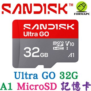 SanDisk Ultra GO MicroSDHC microSD 32G 32GB A1 120MB 高速記憶卡