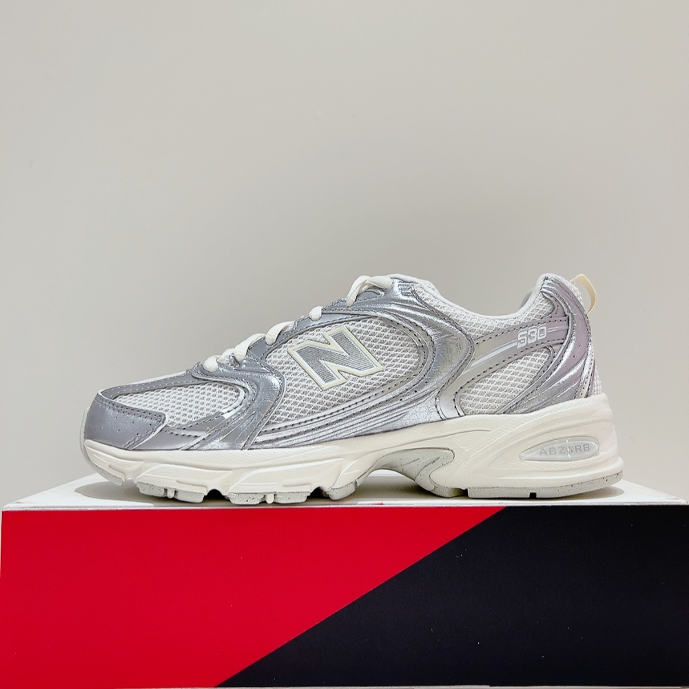 New Balance NB 530 女生 銀色 透氣 輕量 緩震 D楦 休閒 老爹鞋 慢跑鞋 U5303IR